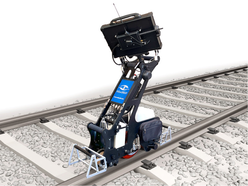 ETS2-77 Eddy Current Single Rail 8-Channel Flaw Detector for Track Inspection
