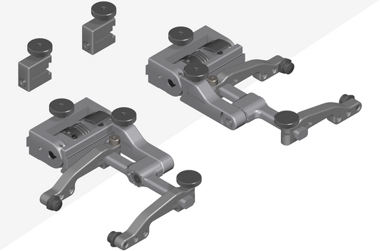 Phased Array Probe Holder Kit With Perpendicular Mounts