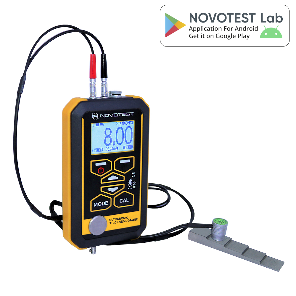 Ultrasonic Thickness Gauge NOVOTEST UT-1M-IP