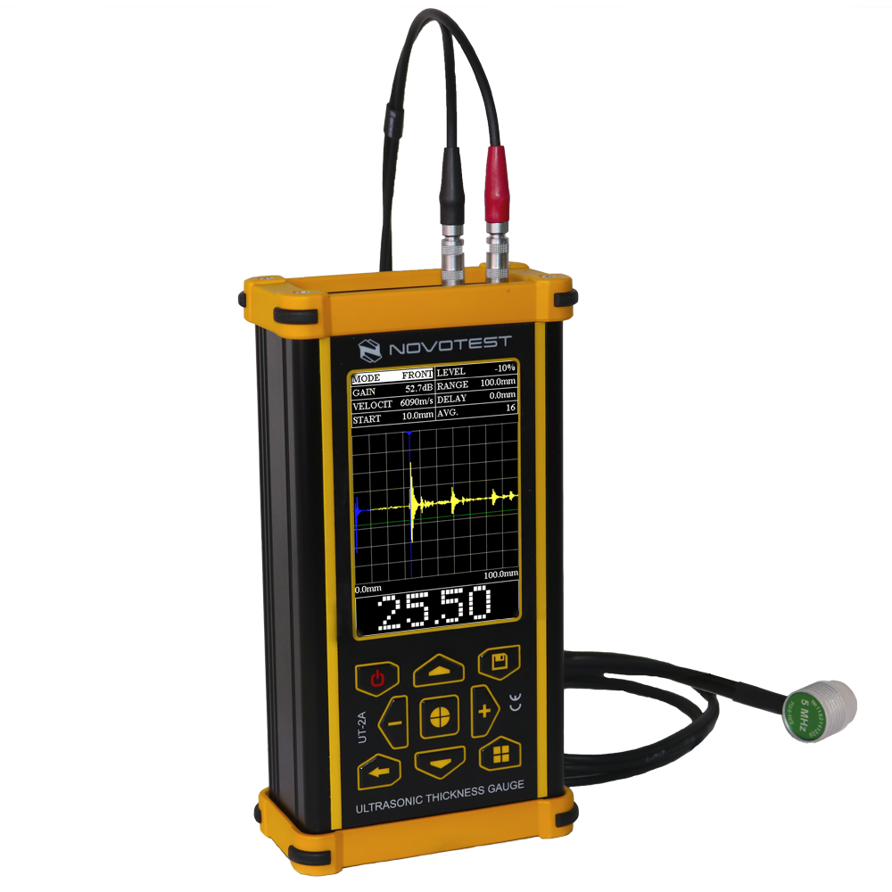 Ultrasonic Thickness Gauge NOVOTEST UT-2A (A-Scan) – Alliance Solutions ...