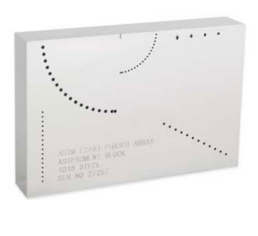 ASTM E2491 Phased Array Assessment Block