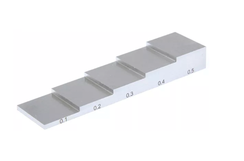 Ultrasonic Calibration Step Wedge Blocks